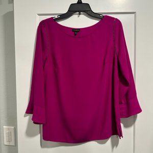 Ladies Talbots Purple Blouse